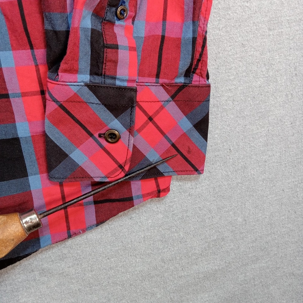 Vintage Rocawear 2XL Plaid Flannel Shirt Rap Jay Z Hip Hop Marcy High Renegades - Picture 5 of 16